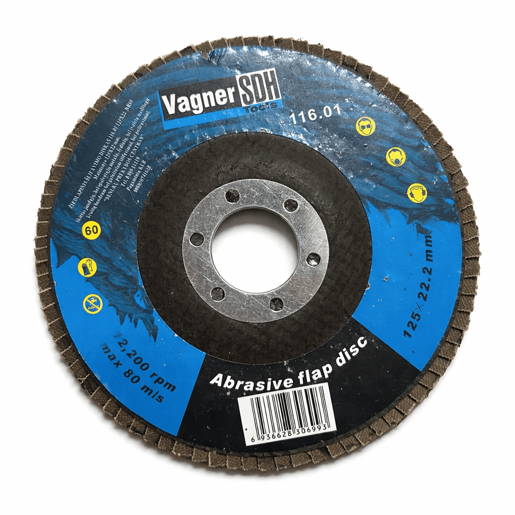 Žiedlapinis šlifavimo diskas Vagner SDH, 125×22.2 mm