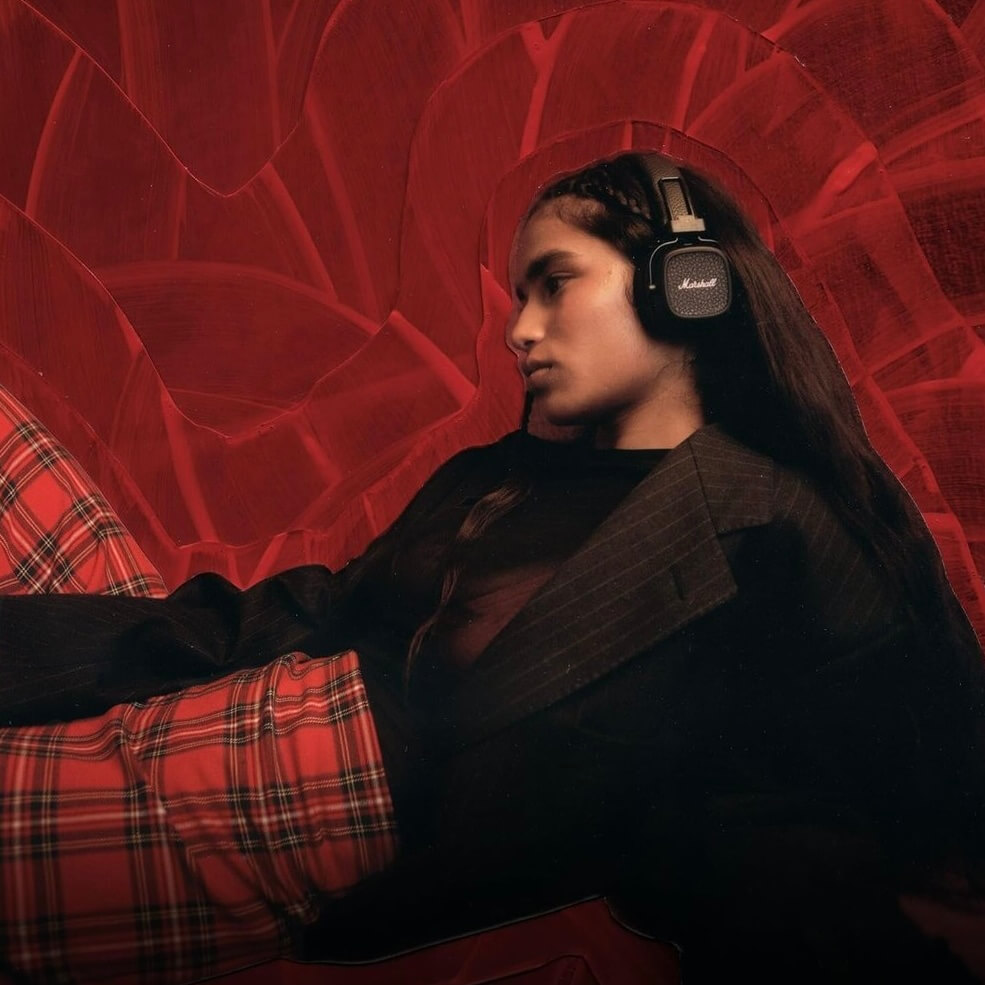 Ausinės Marshall Major V, Juodos spalvos