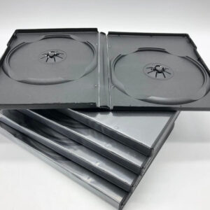 Tuščias CD/DVD diskų dvigubas dėklas