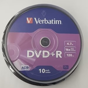 Verbatim DVD+R 4.7GB 16x 10pcs