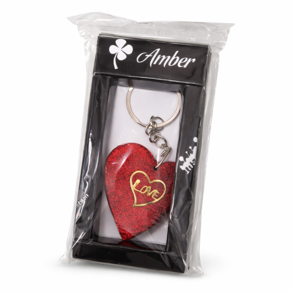 Raktų pakabukas širdelė