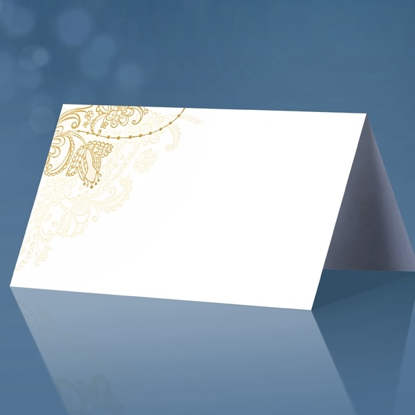 Stalo kortelės su  gėlių motyvais