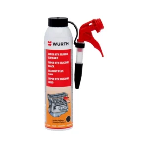 Würth silikonas super RTV PLUS 200ml, juodas