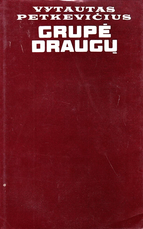 Grupė draugų (skaityta knyga) - Vytautas Petkevičius